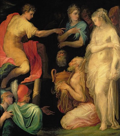 The Continence of Major Scipio (237-183 BC) by Nicolo dell Abate